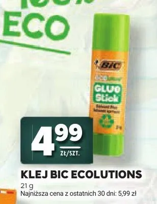 Klej BIC Ecolutions promocja w Stokrotka