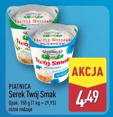 Serek Twój Smak promocja w Aldi