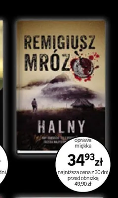 Książka Remigiusz Mróz Halny oprawa miękka promocja w Empik