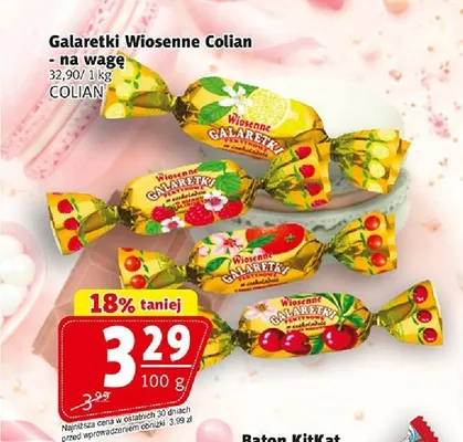 Galaretki Wiosenne Colian promocja w Prim Market