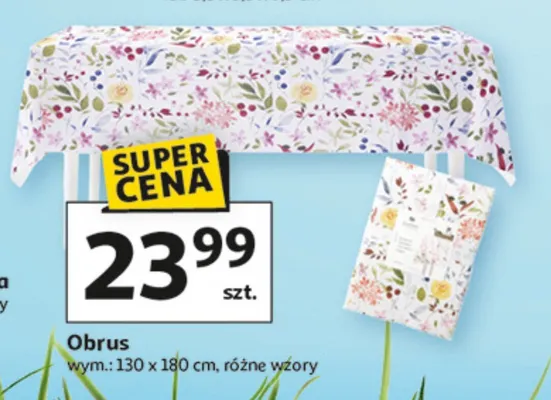 Obrus promocja w Auchan
