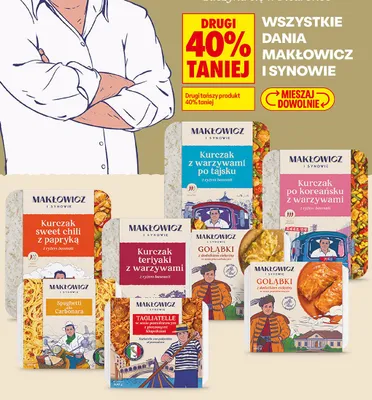 Dania Makłowicz i Synowie promocja w Biedronka