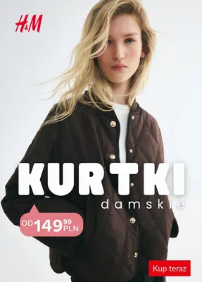 Kurtki damskie H & M promocja w H&M