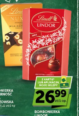Bombonierka Nuxor Lindt promocja w Euro Sklep