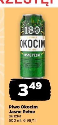 Piwo Okocim Jasne Pełne promocja w Netto