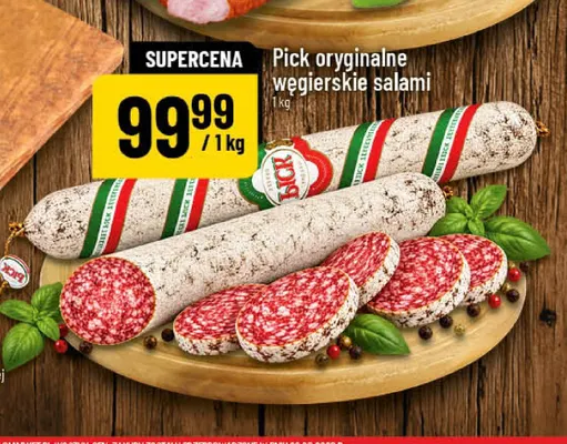 Pick oryginalne węgierskie salami promocja w POLOmarket