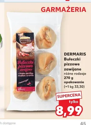 Bułeczki pizzowe zawijane Dermaris promocja w Kaufland