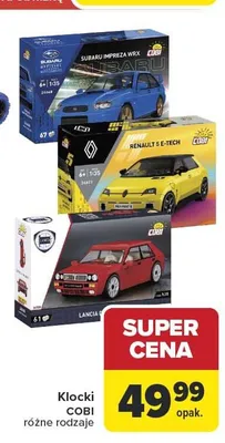 Klocki Cobi promocja w Carrefour