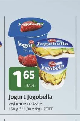 Jogurt owocowy Jogobella Zott promocja w Marketvita