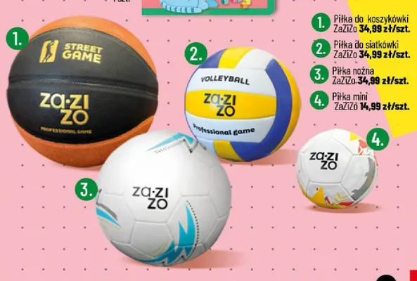Piłka mini ZaZiZo promocja w POLOmarket