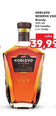 Brandy Koblevo Reserve VSOP promocja w Kaufland