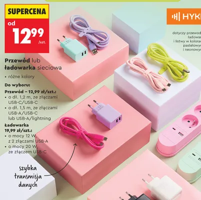 Przewód Hykker promocja w Biedronka
