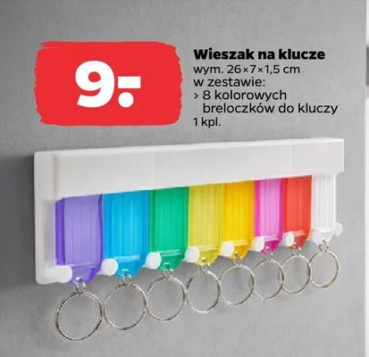 Wieszak na klucze Netto promocja w Netto