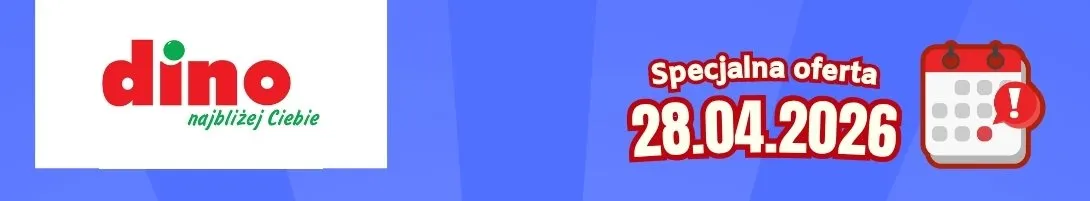 Specjalna oferta na 28.04.2026 - promocje spoza gazetki, strona 10 promocja w Dino
