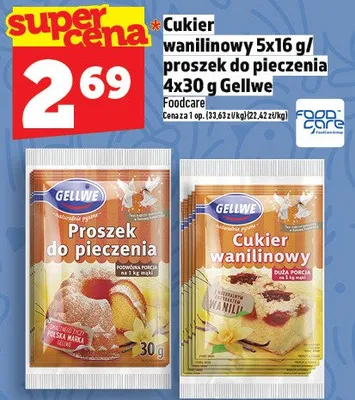 Cukier wanilinowy 5x16g / proszek do pieczenia 4x30g promocja w TOPAZ