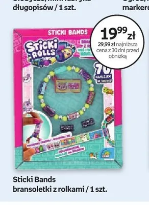 Sticki Bands bransoletki z rolkami promocja w Dzień Dziecka