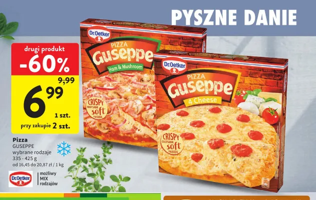 Pizza Guseppe 4 Cheese Dr. Oetker promocja w Intermarche