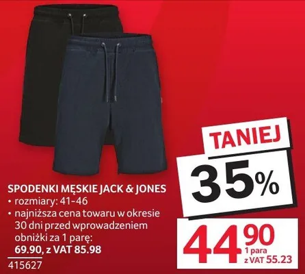 Spodenki SPODENKI MĘSKIE JACK & JONES promocja w Selgros