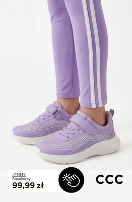 Sneakersy Jenny promocja w CCC