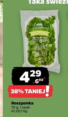Roszponka Z Zieleniaka promocja w Netto