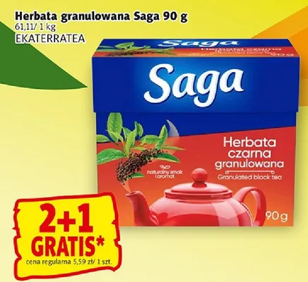 Herbata granulowana czarna promocja w Prim Market
