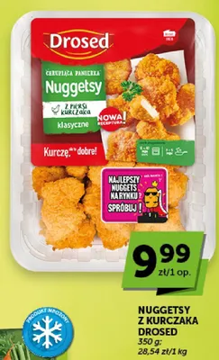 Nuggetsy z piersi kurczaka Drosed klasyczne promocja w Groszek