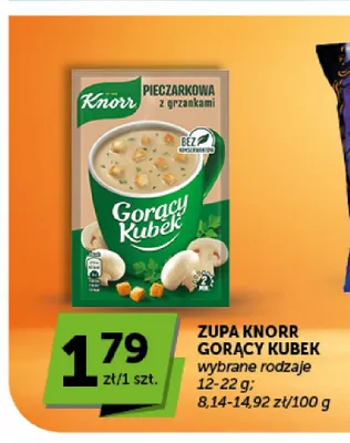 Zupa Knorr Gorący Kubek promocja w ABC