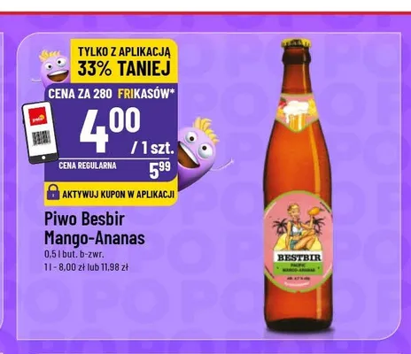 Piwo Besbir Mango-Ananas promocja w POLOmarket
