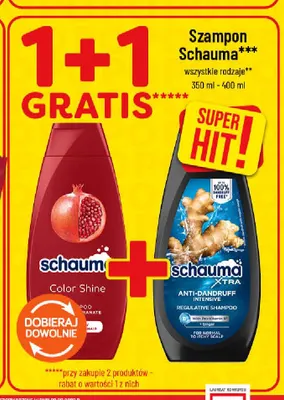 Szampon Schauma Xtra Anti-Dandruff Intensive promocja w POLOmarket