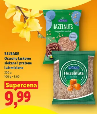 Orzechy laskowe siekane i prażone lub mielone promocja w Lidl