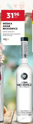 Wódka Adam Mickiewicz promocja w Stokrotka