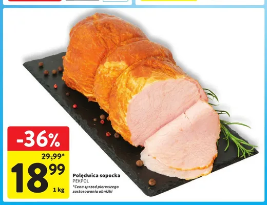 Polędwica sopocka Pekpol promocja w Intermarche
