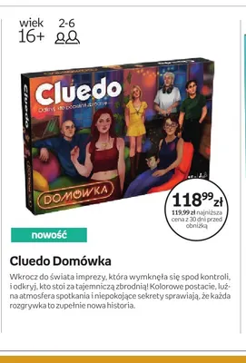 Gra Cluedo Domówka promocja w Empik