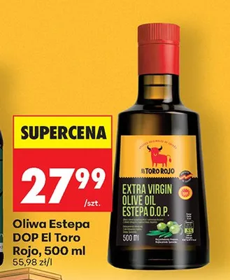 Oliwa Estepa DOP El Toro Rojo promocja w Biedronka