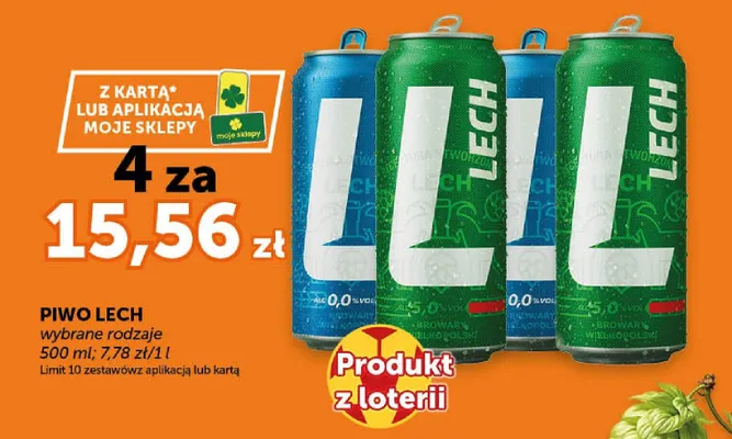Piwo Lech Premium promocja w ABC