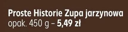 Zupa jarzynowa Proste Historie promocja w Kaufland
