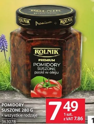 Pomidory suszone 280 g promocja w Selgros