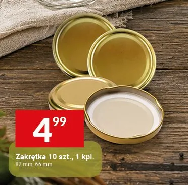 Zakrętki do słoików promocja w Twój Market