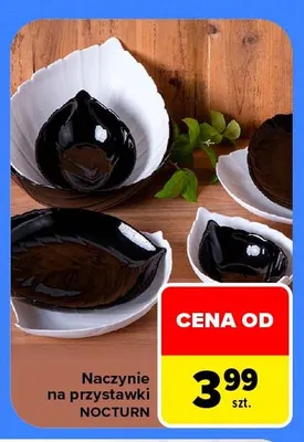 Naczynie na przystawki Nocturn promocja w Carrefour