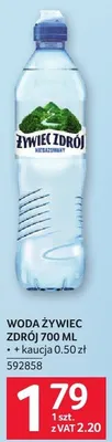Woda Żywiec Zdrój 700ml wszystkie rodzaje 592858 promocja w Selgros