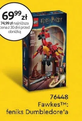 Klocki LEGO Harry Potter 76448 Fawkes: feniks Dumbledore'a promocja w Dzień Dziecka