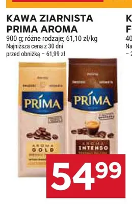 Kawa ziarnista Prima Aroma Intenso promocja w Stokrotka