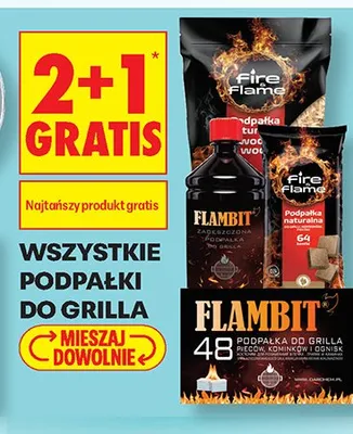 Podpałki do grilla promocja w Biedronka