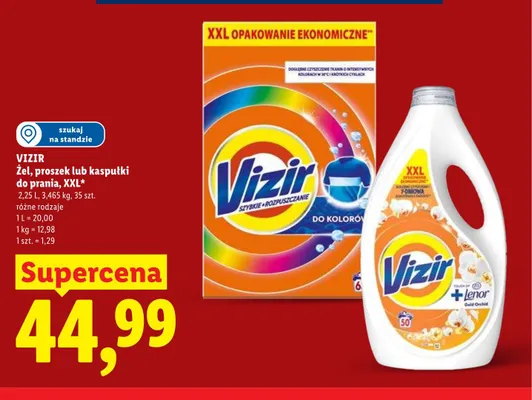 Vizir XXL promocja w Lidl