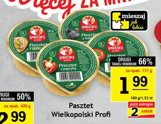 Pasztet Wielkopolski z indykiem Profi promocja w Gram Market