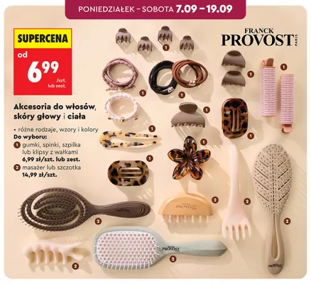 Spinki Franck Provost promocja w Biedronka