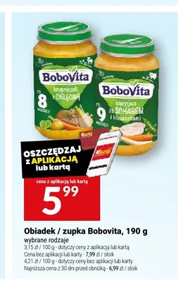 Zupka BoboVita krupniczek z cielęciną promocja w Twój Market