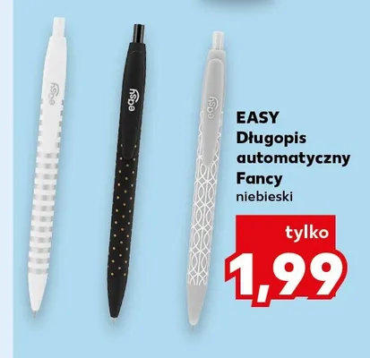 Długopis automatyczny Easy Fancy niebieski promocja w Kaufland
