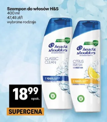 Szampon do włosów Head & Shoulders Citrus Fresh promocja w Delikatesy Centrum