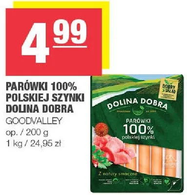 Parówki 100% polskiej szyjki promocja w SPAR